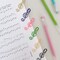 Wrapables Paper Clips Bookmarks for Office Home School (Set of 50)